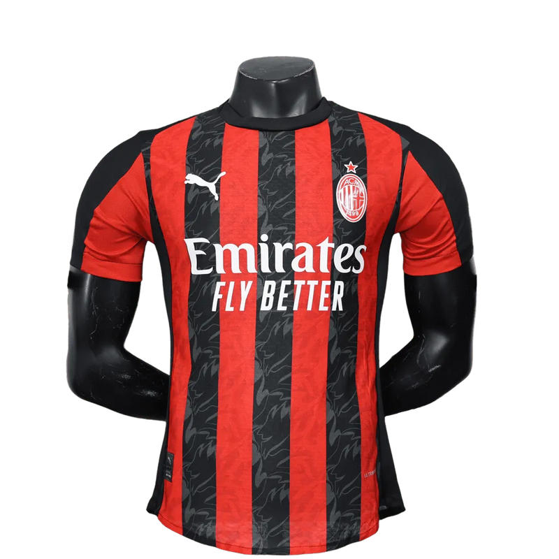 AC Milan Home 25/26 Football Jersey – M – In Stock