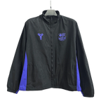 Barcelona Black and Blue Jacket