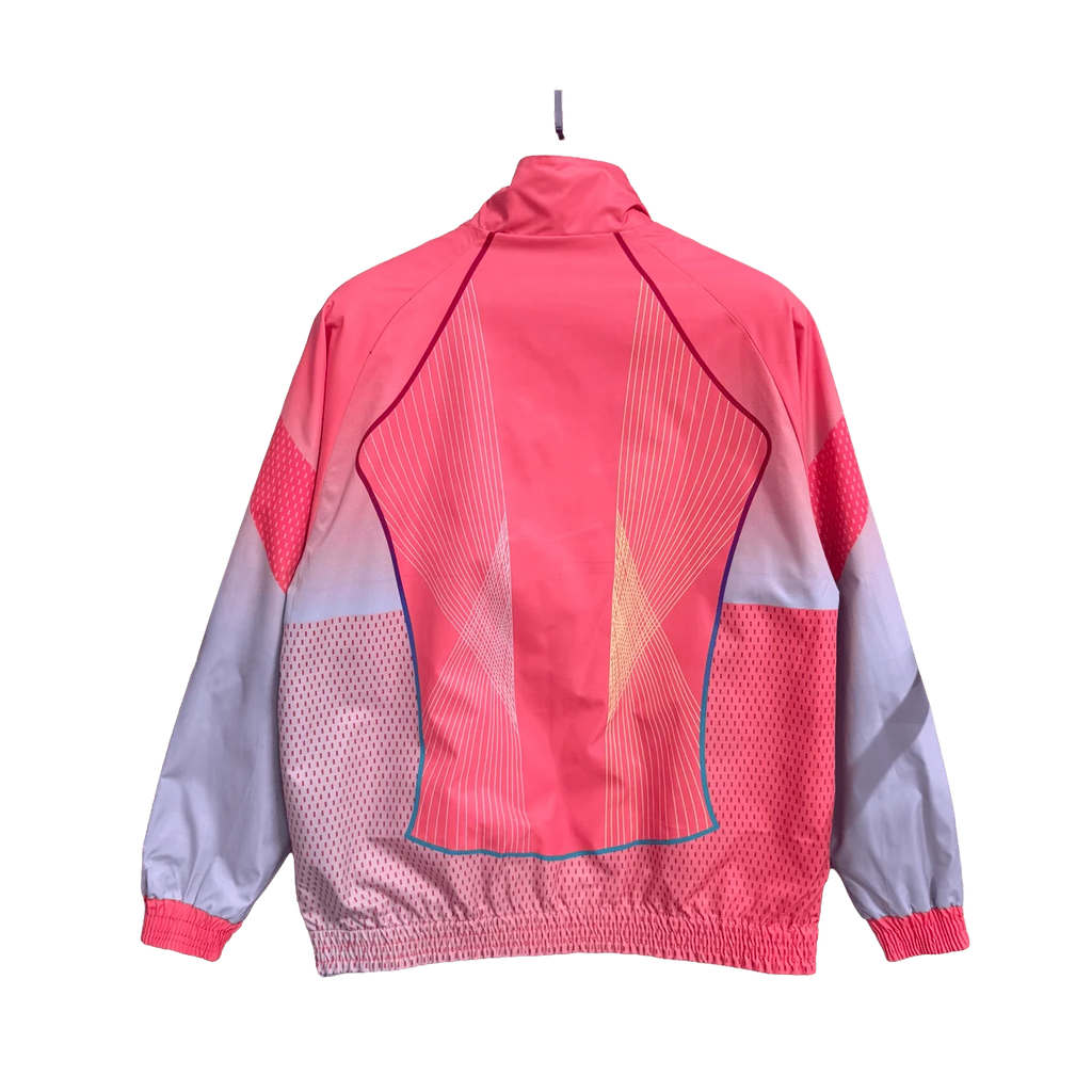 Barcelona Pink and Blue Football Reversible Jacket