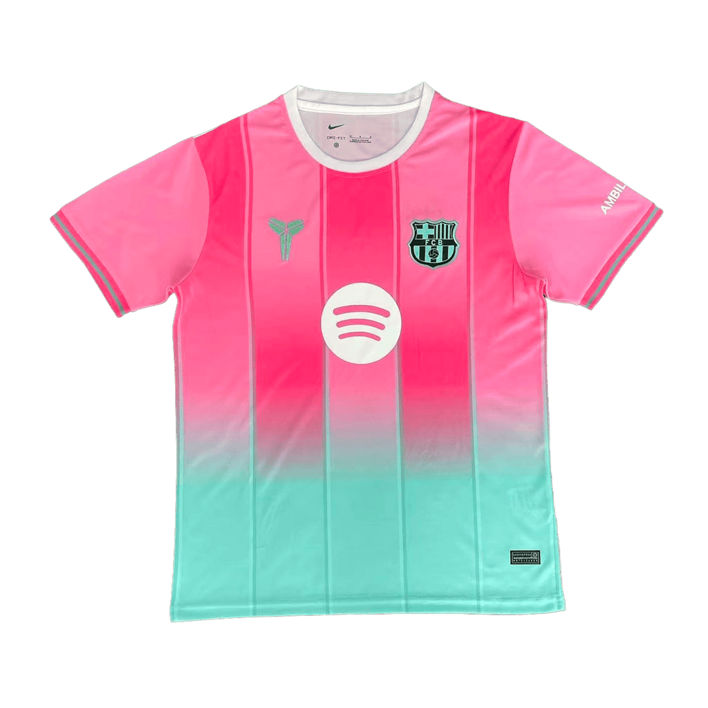 Barcelona Pink & Blue Football Jersey