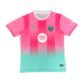 Barcelona Pink & Blue Football Jersey