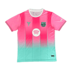 Barcelona Pink & Blue Football Jersey