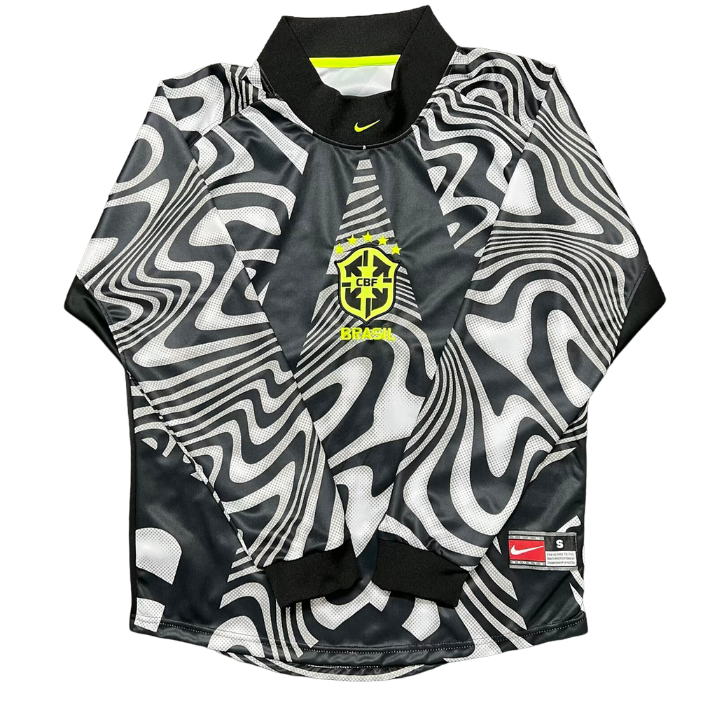 Brazil Goalkeeper Long Sleeve Football Jersey