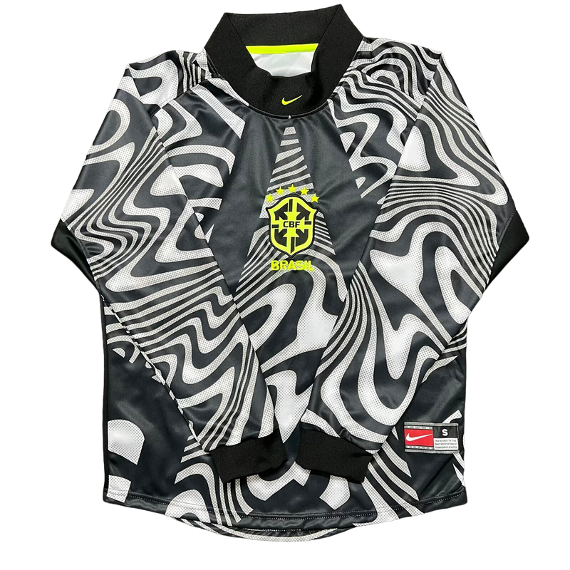 Brazil Goalkeeper Long Sleeve Football Jersey