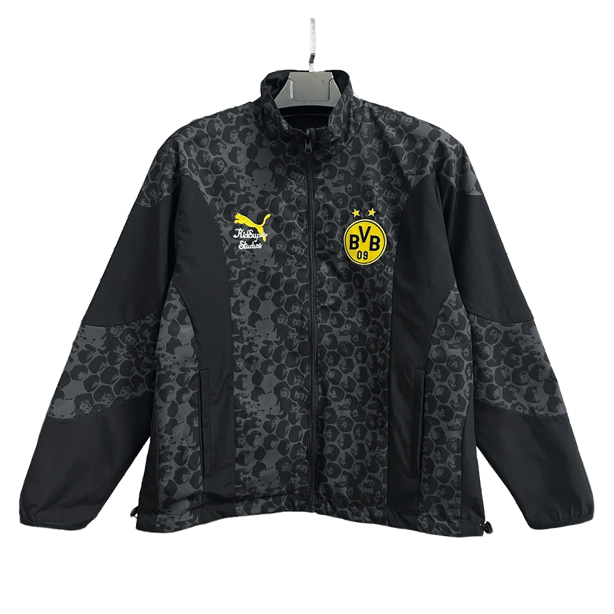 Dortmund Black Football Jacket