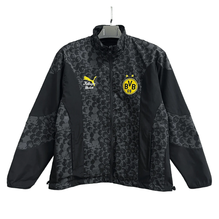 Dortmund Black Football Jacket