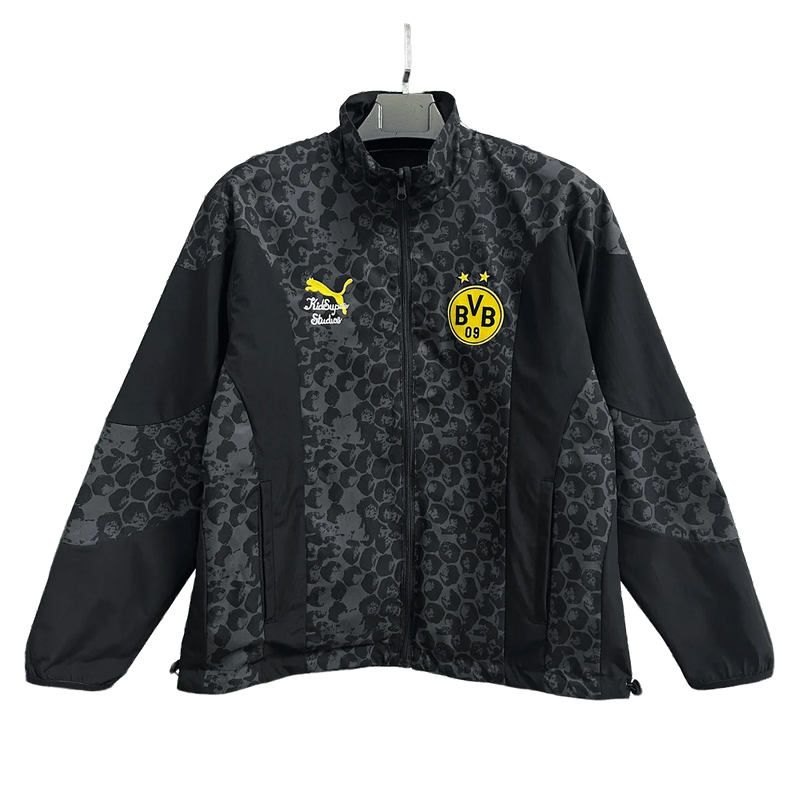 Dortmund Black Football Jacket