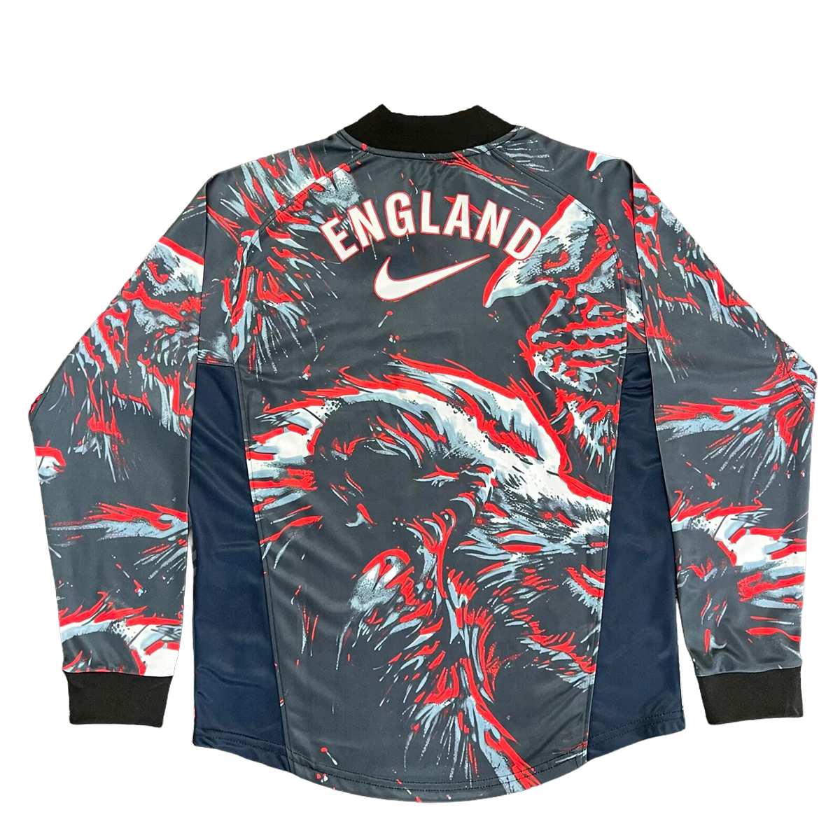 England Goalkeeper Long Sleeve Football Jersey