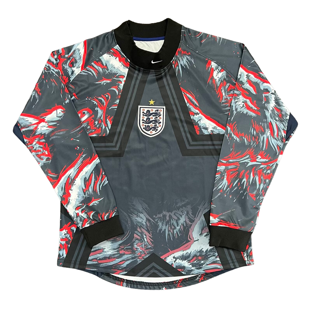 England Goalkeeper Long Sleeve Football Jersey
