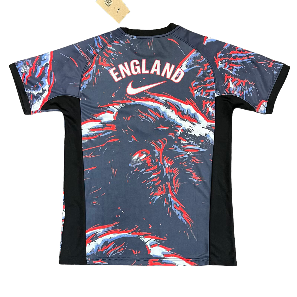 England Goalkeeper Short Sleeve Football Jersey