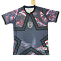 England Goalkeeper Short Sleeve Football Jersey