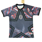 England Goalkeeper Short Sleeve Football Jersey