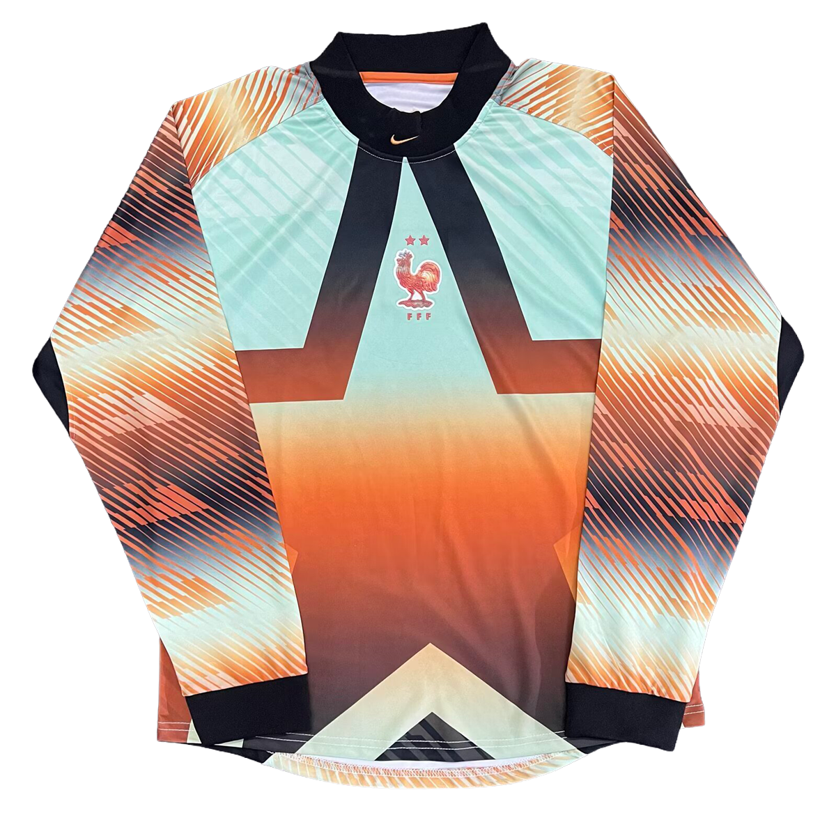 France Goalkeeper Long Sleeve Football Jersey