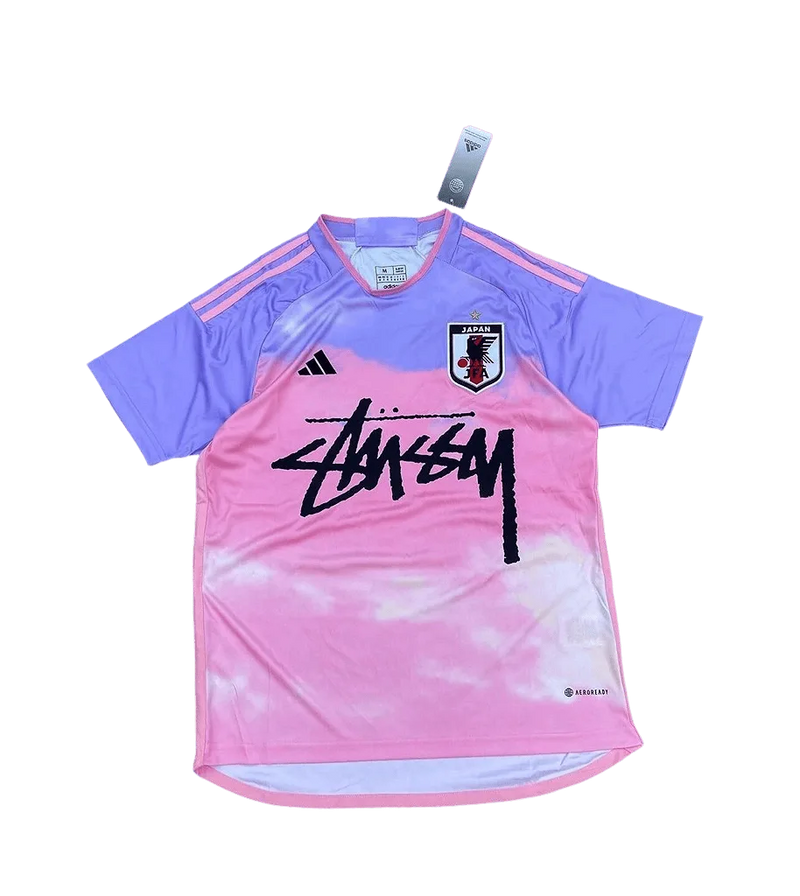 Japan X Stüssy Pink Football Jersey
