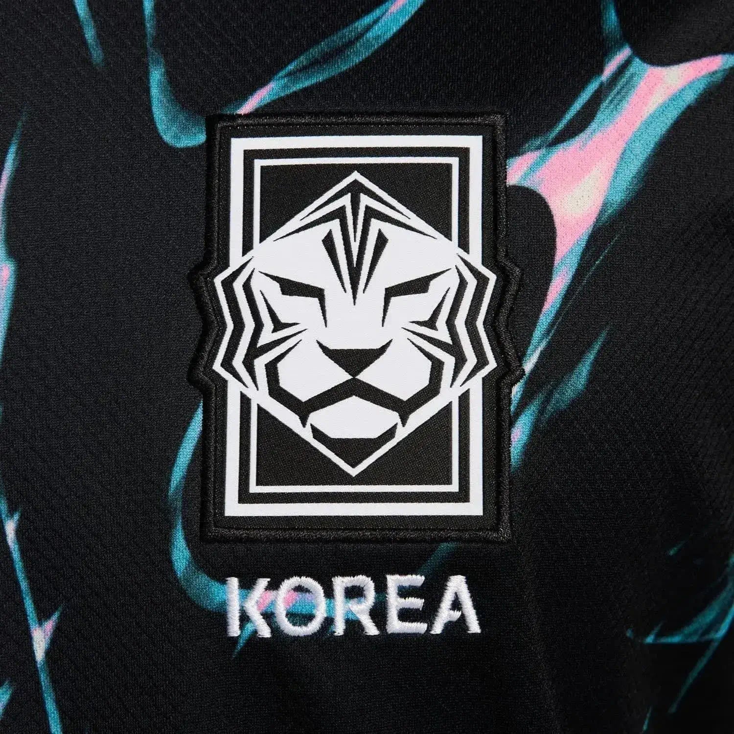 Korea X Stüssy Black Acid Football Jersey