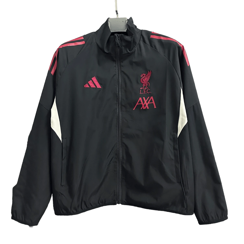 Liverpool Black Football Jacket